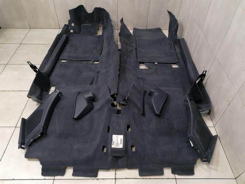 CHEVROLET CORVETTE C8 blue floor set trim CARPET BLUE SET