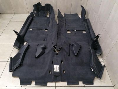 CHEVROLET CORVETTE C8 син подов комплект облицовка CARPET BLUE SET
