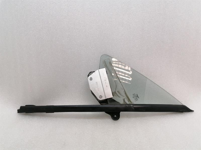 Bentley Continental GT W12 FLH Quarter Glass 3W0837411E Door Window 1⁄4 Front Left