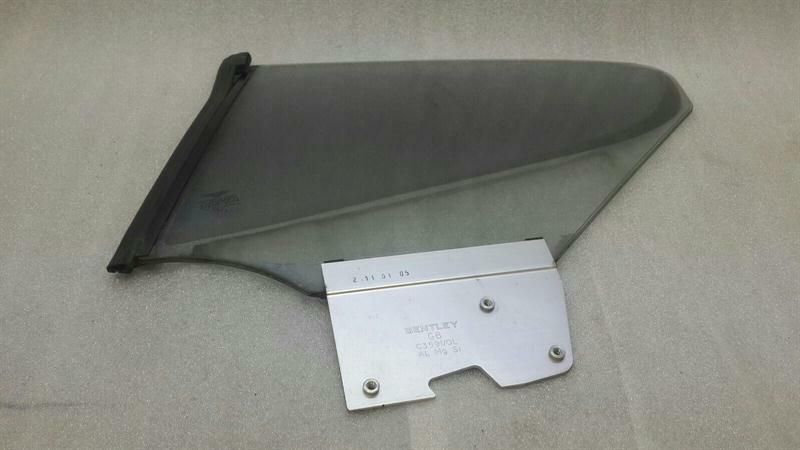Bentley Continental GT Left Rear 1/4 Glass 3W8845297D Screen 1/4 Rear Left