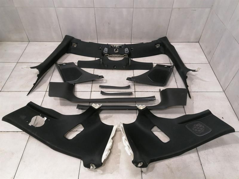 CHEVROLET CORVETTE C8 84898724 INTERIOR TRIM SET DEFECTS