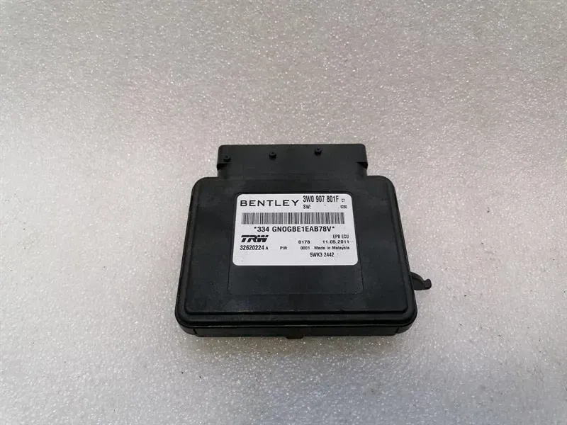 Bentley Continental GT W12 electronic module 3W0907801F control unit park brake