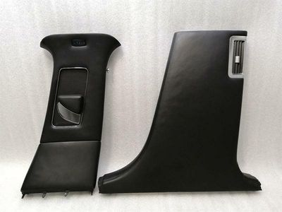 BENTLEY FLYINGSPUR Right B Post Leather Cover SET 3W5867285D Fairing B-Pillar