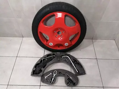 Bentley Flying Spur Spare Wheel Set 4.5JX20H2 ET40 3W0601025BB Alloy Wheel Set