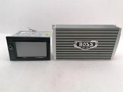 Mercedes SL R230 Navigation Monitor BOSS ARMOR AR1600 Sat Nav Display Picture Shirt