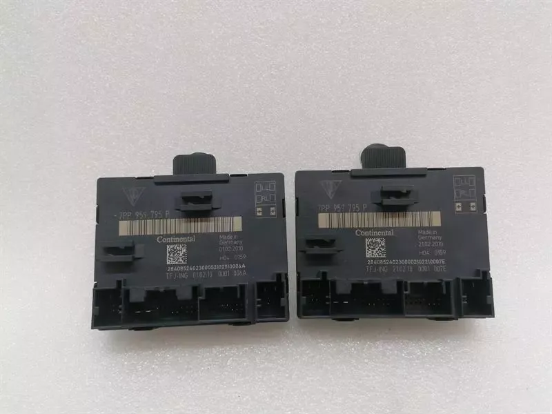 Porsche Cayenne 958 92a Rear Door Module Set 7PP959795P Control Unit Door Rear