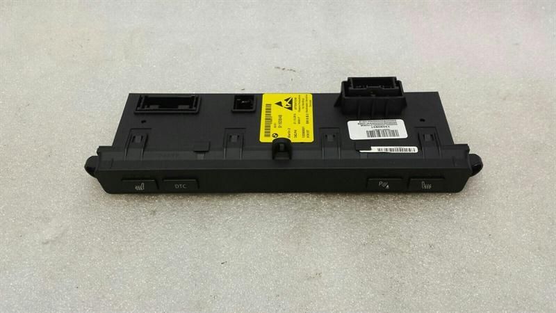 BMW 6 Series E63 PDC Seat Heated DTC Switch 9163848 Switch Block