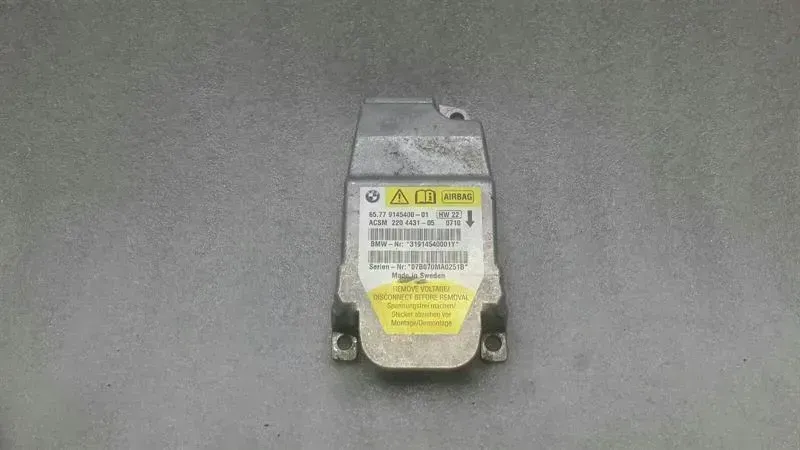 BMW Z4 E85 E86 Safety Module ECU 9145400 Air Control Unit SRS