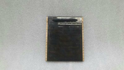 Mercedes CLS W219 console wood strip rear A2198100420 rear console veneer