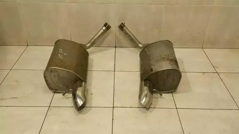 Jaguar S-type diesel exhaust silencer 4R83-5232-AC exhaust silencer L + R