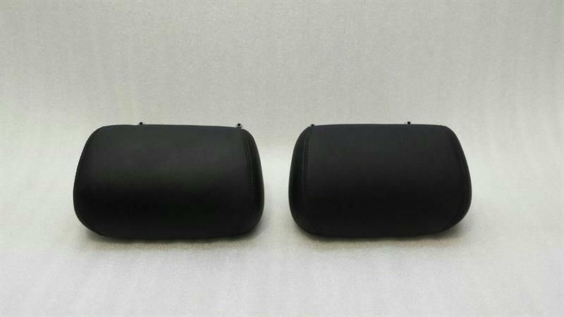Mercedes CL W216 Rear Headrests Pair A2169700550 Headrest Rear Set Black