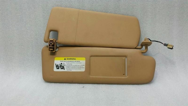 Porsche Cayenne 957 Right Sun Visor 955731148035G6 Sun Visor Trim RE LEATHER