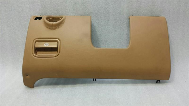 Наколенник Porsche Cayenne 957 95552505018G1, полностью кожаный, бежевый