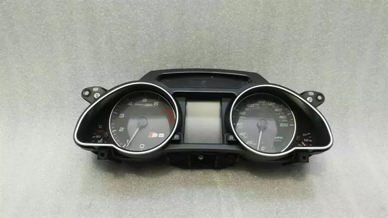 Audi S5 8T Instrument Cluster 8T0920980N Speedometer MPH 4.2 FSI