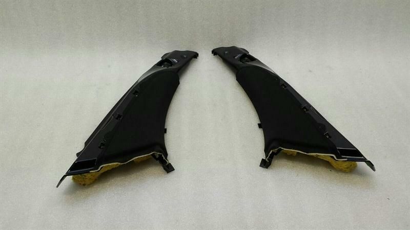 Mercedes S-Class W222 C Post Covers A2226904104 C Pillar Cover Set Black