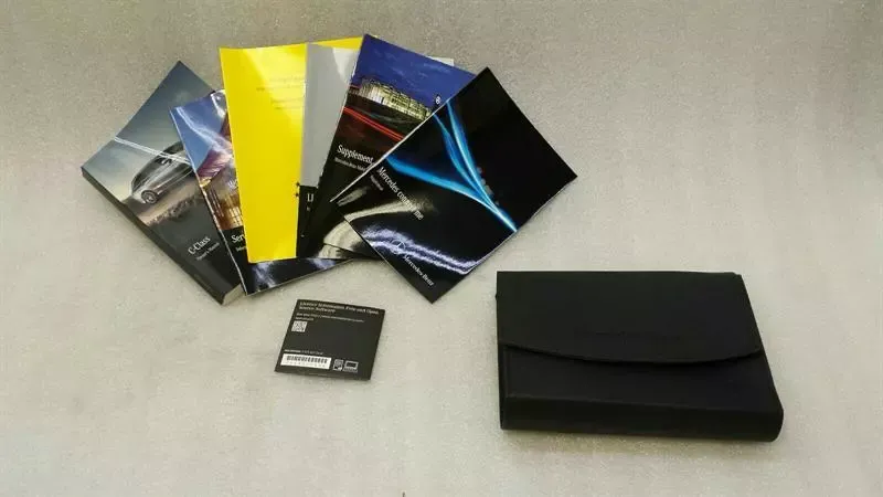 Mercedes C Class W205 Manual Service Booklet Car Maintenance Manual Touring
