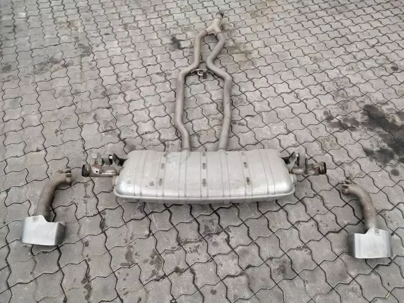 Porsche Cayenne 958 Exhaust Silencer Facelift Exhaust Muffler DIESEL