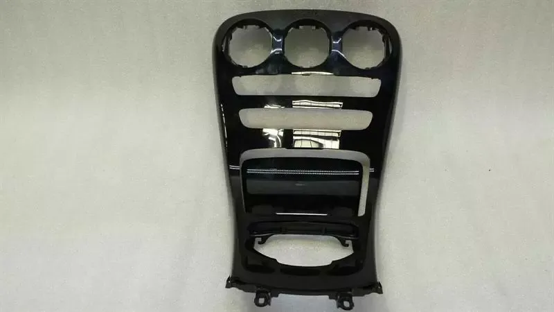 Mercedes C Class W205 Console Trims A2056805107 Console Wooden Bar Set Black