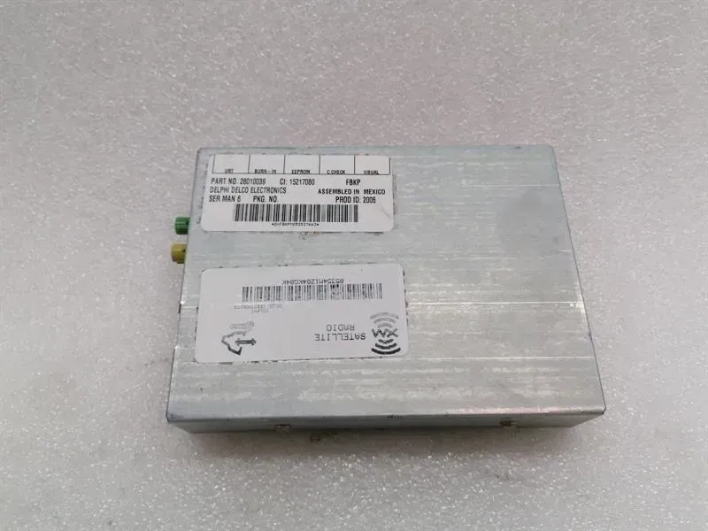 Chevrolet Corvette C6 Z06 LS7 Radio Audio Amplifier 15217080 Control Unit