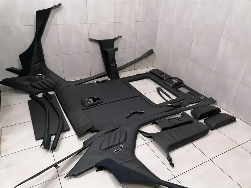 BENTLEY ARNAGE T MULLINER BLACK LEATHER Roof Lining PV108888PA Leather Sky