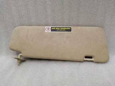 Mercedes CLS W219 Left Sun Visor A2198100110 8L78 Sun Bezel Alcantara