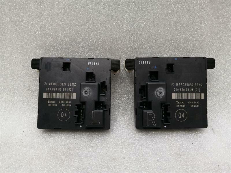 Mercedes CLS W219 rear door module A2198200326 rear door control unit