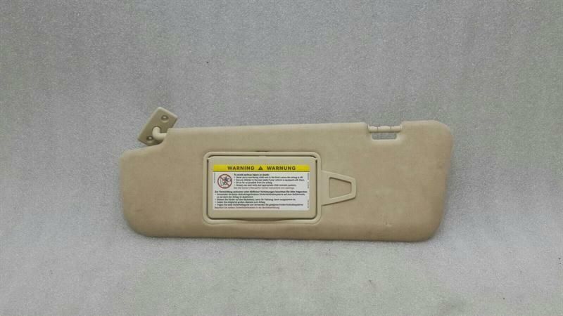 Mercedes CLS W219 Left Sun Visor A2198100310 Sun Bezel Left Alcantara