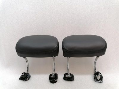 Mercedes CLS W219 Rear Pair Headrests A2199701150 Headrest Set Leather Leather