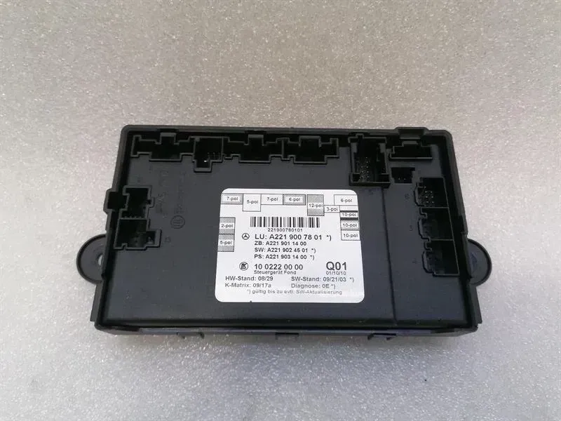 Mercedes S-Class W221 rear door module A2219007801 rear door control unit