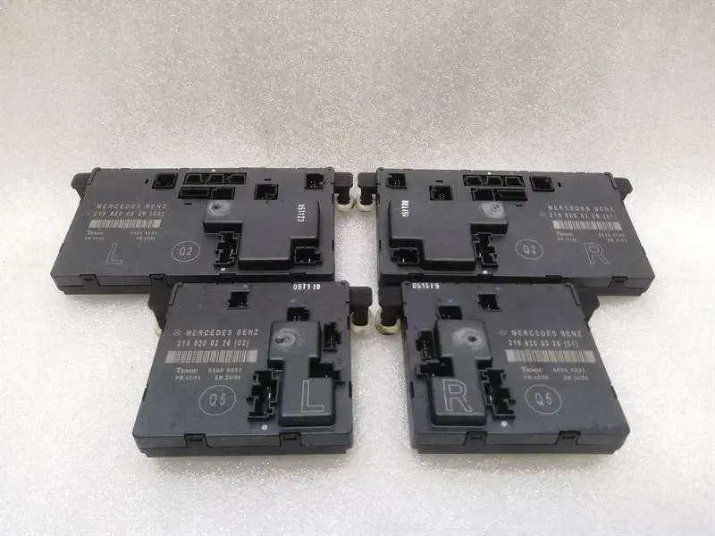 Mercedes CLS W219 Door Module Set of 4 A2198200726 Door Control Unit Set