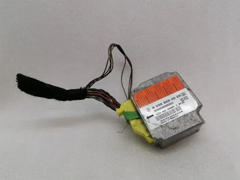 Mercedes SL R230 Safety Module ECU A2308204026 Air Control Unit SRS