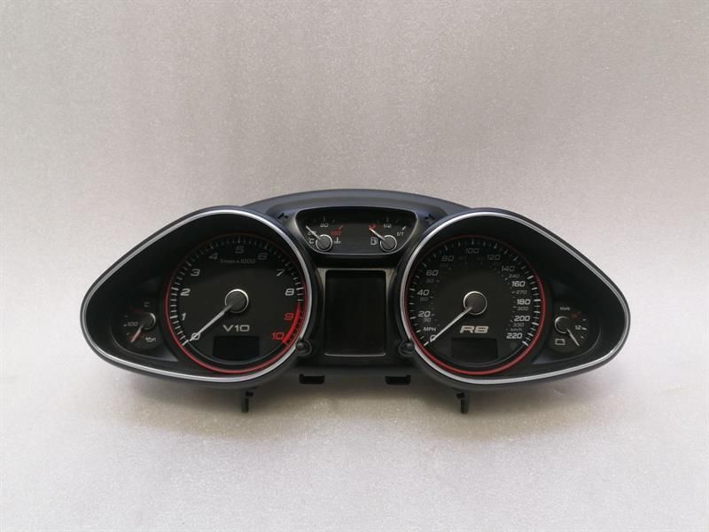 Audi R8 Type 42 V10 5.2 Spyder Instrument Cluster 420920981F Speedometer