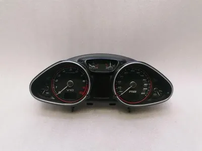 AUDI R8 TYPE 42 V10 5.2 SPYDER INSTRUMENT CLUSTER 420920980R SPEEDOMETER MPH