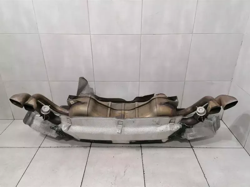 2015-2018 AUDI R8 4S OEM SPORT EXHAUST 4S0251051B EXHAUST SILENCER