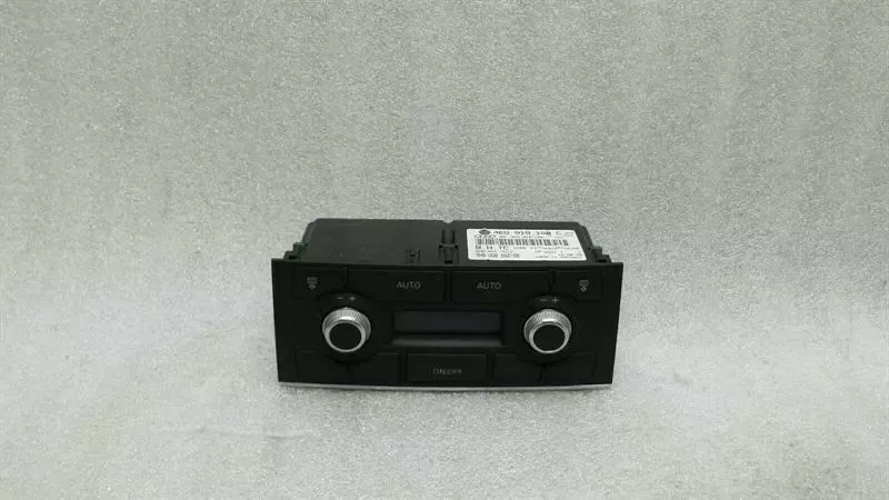 Audi S8 D3 A8 Rear Car Climate Control 4E0919158C Rear Climate Control Panel