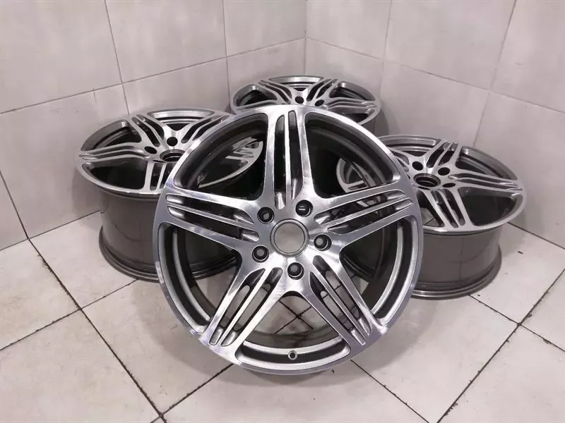 19 PORSCHE 911 997 ALLOY WHEELS 99736215605 &quot;TURBO&quot; ALLOY WHEEL SET 11J 8.5J