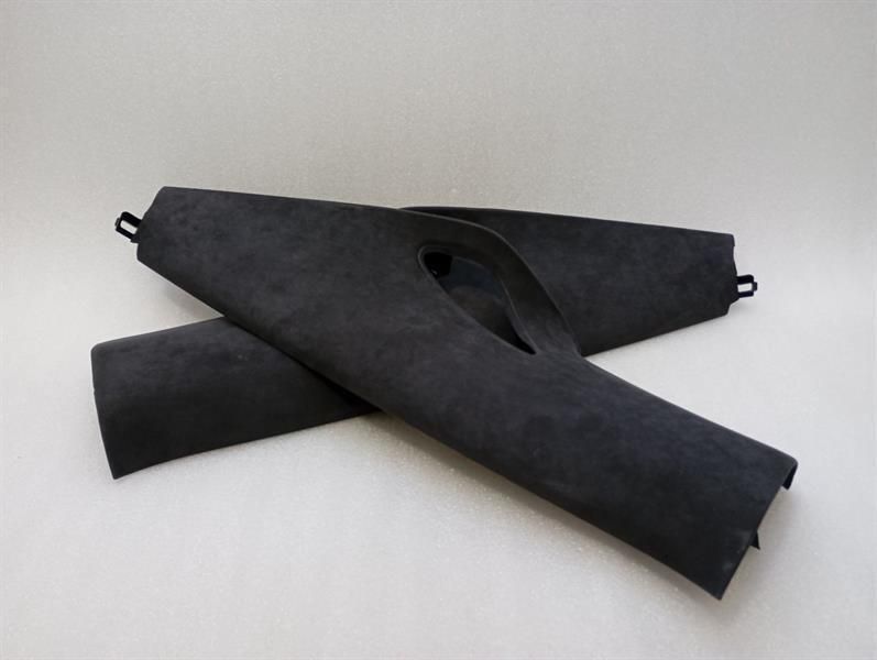 PORSCHE 911 991 C POST COVER SET 9P1867288B GT3 GT3RS CLUBSPORT PILLAR ALCANTARA