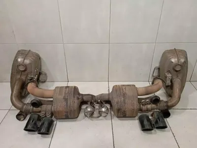 Porsche 911 991 exhaust silencer 99111143707 exhaust silencer GTS Sport