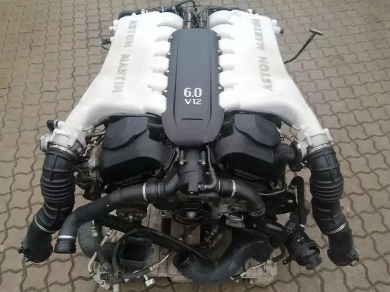 573HP 2016 ASTON MARTIN VANTAGE V12S 6.0 V12 ENGINE AM28 ENGINE COMPLETE SET