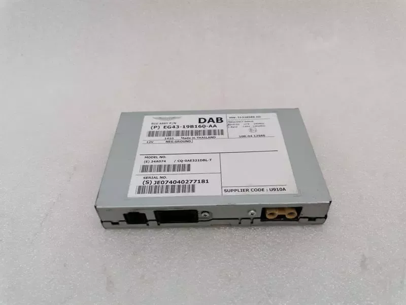 Aston Martin DB9 electronic module EG43-19B160-AA controller DAB TUNER