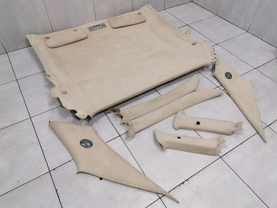 ASTON MARTIN DB7 VANTAGE Podsufitka 83-124152-AAW ZESTAW ALCANTARA na poddaszu