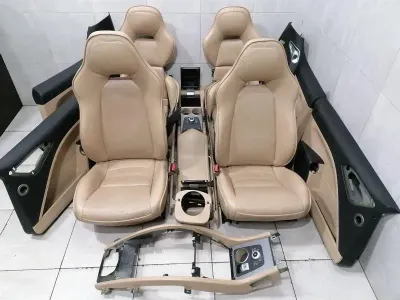Aston Martin Rapide Sitze Innenraum gekühlte Sitze beige Leder Set Kit Belüftung