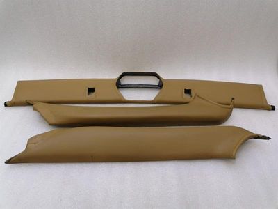 Porsche 911 996 convertible overhead cover leather 99655519111 Savannah beige leather