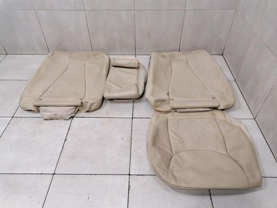 Mercedes S-Klasse W220 Rücksitzbezug A2209203061 Rücksitz Lederbesatz