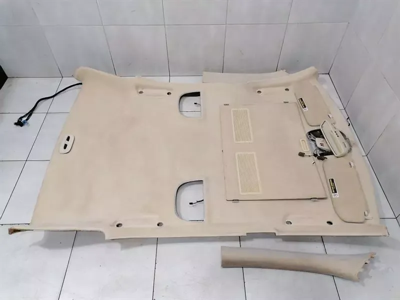 Mercedes S600l V12 W220 Long Roof Lining A2206901550 Roof Sky Alcantara