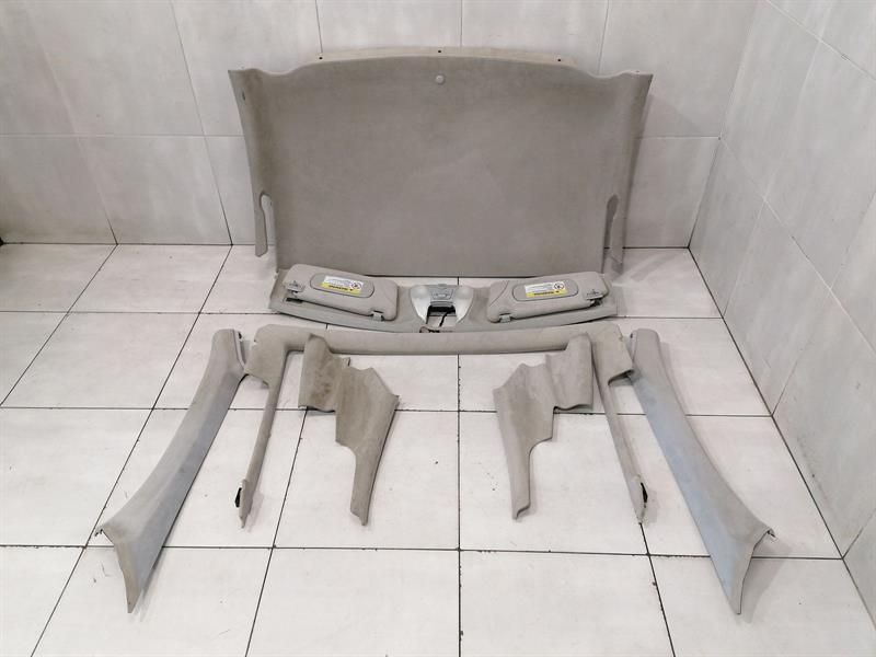 Mercedes SL600 R230 Roof Lining A2307902445 Headliner Set Designo Alcantara