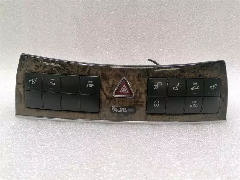 Mercedes CLK W209 Hazard switchblock A2096890031 warning indicator seat heater