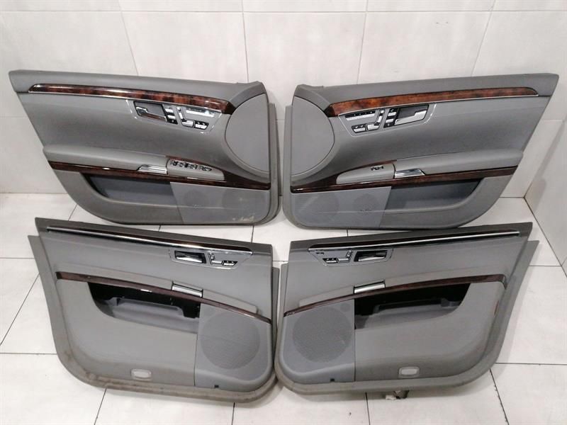 Mercedes S600 V12 W221 Door Card A2217202479 Door Trim DESIGNO SET 7G44