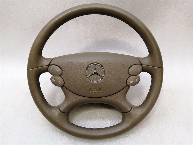 Mercedes SL R230 Steering Wheel A2304600503 Steering Wheel MFL Leather Leather LANDSCAPE