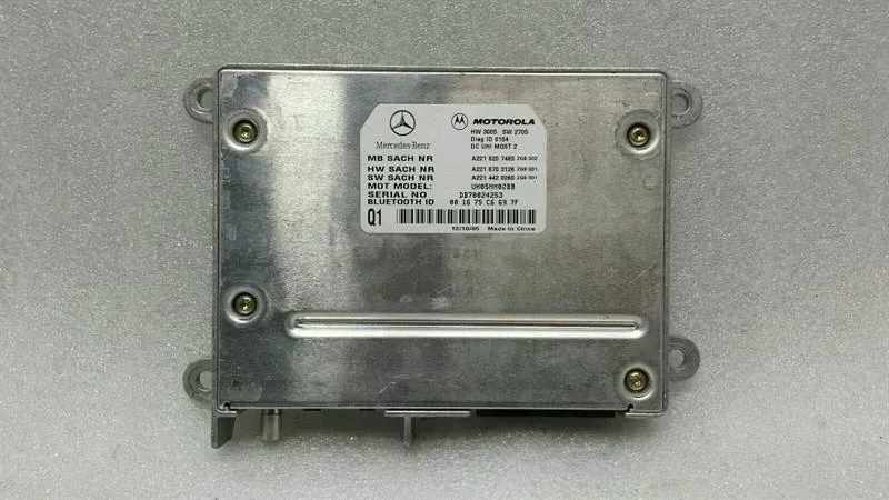 Mercedes S-Class W221 Telephone Module A2218207485 Telephone Control Unit